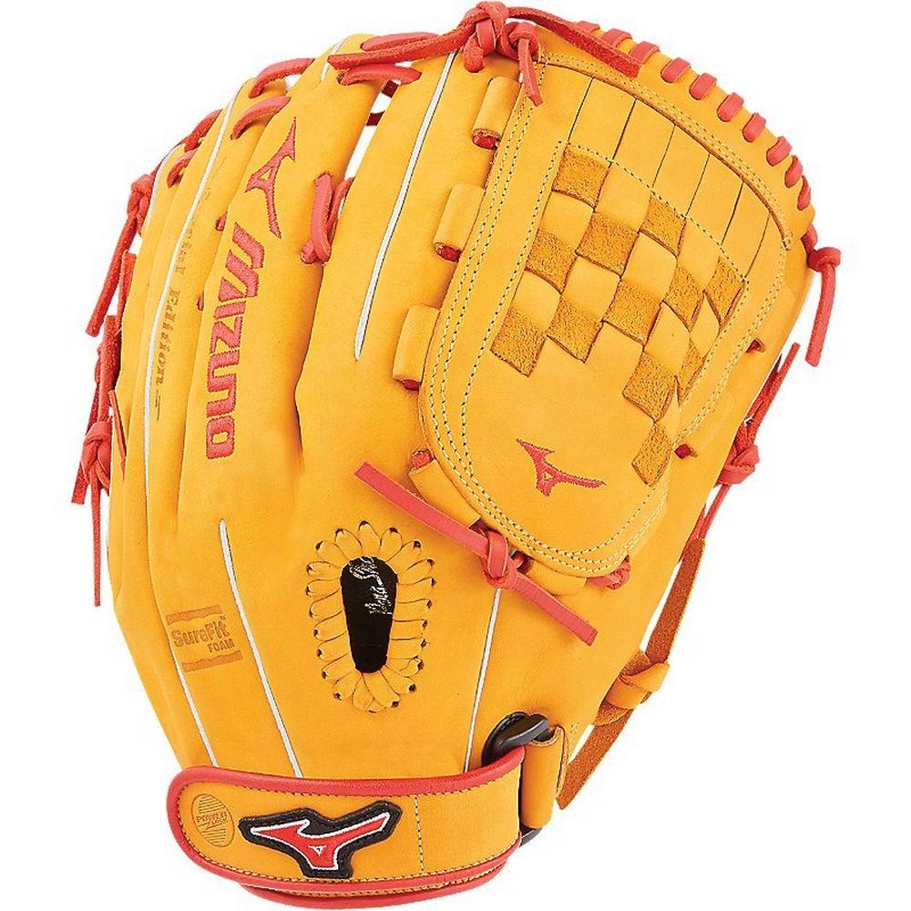 Damske Rukavice Mizuno MVP Prime SE Fastpitch 13" Softball Kráľovská Modrá/Červené Vypredaj LTEG2960